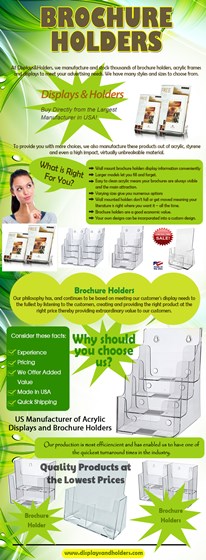 Brochure Holders: Brochure Holders